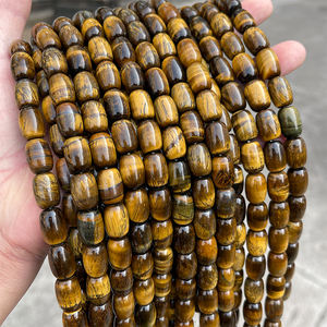 JD, драгоценные камни, хрустальные лечебные камни, 10 х14 мм, в форме бочонка, 1 А, натуральный желтый тигровый глаз, бусины для изготовления ювелирных изделий - Product Image 5