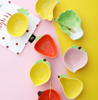 Petits bols de service en céramique pour la fête Plat de trempage multi-design pour la sauce soja Dessert Fruits Apéritif BBQ Condiments