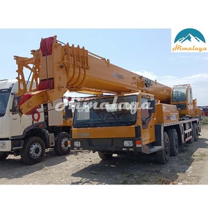 رافعة شاحنة هيدروليكية مستعملة صينية الصنع طراز XZJ5416JQZ50K بحمولة <span class=keywords><strong>50</strong></span> طن مع محرك وناقل حركة وملحقات - Product Image 3