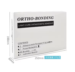 Kit <span class=keywords><strong>de</strong></span> Resina Adhesiva Autopolimerizable para <span class=keywords><strong>Brackets</strong></span> <span class=keywords><strong>de</strong></span> Ortodoncia Dental, Adhesivo <span class=keywords><strong>de</strong></span> Curado con Luz, Kit <span class=keywords><strong>de</strong></span> Adhesión <span class=keywords><strong>en</strong></span> un Solo Paso, 3 Jeringas - Product Image 5
