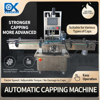 Machine de remplissage et de bouchage automatique à 2 têtes avec pompe à engrenages servo pour liquide vaisselle CX Packing 400ML et lait corporel lissant et nourrissant