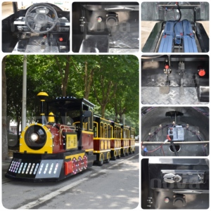 Nova Rides - <span class=keywords><strong>Tren</strong></span> Turístico <span class=keywords><strong>El</strong></span>éctrico para Niños a Precio Económico, Atracciones <span class=keywords><strong>de</strong></span> Parque <span class=keywords><strong>de</strong></span> Diversiones, <span class=keywords><strong>Tren</strong></span> Panorámico Abierto - Product Image 4