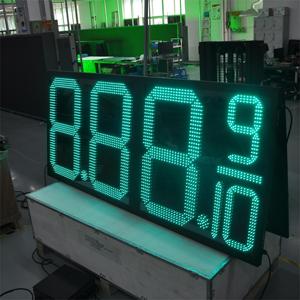 Panneaux de prix de <span class=keywords><strong>station</strong></span>-service géants IP65, affichage de prix du diesel en extérieur, panneau publicitaire de haute qualité, contrôlé par RF/WIFI/APP - Product Image 6