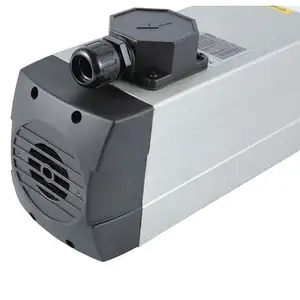 High Speed HQD-GDF60-18Z-6 CNC Spindle Motor 6KW ER32 18000rpm Air Cooling Spindle Motor CNC Router Spindle Motor