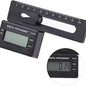 LCD Digital Display Electronic Pitch Ruler <b>Tool</b> for Measuring Blade Pitch Gauge Unmanned Helicopter - Product Image 2