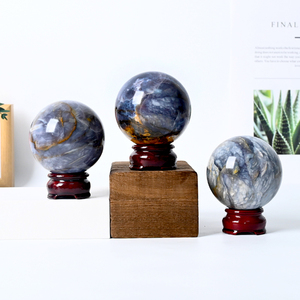 New Arrival High Quality Natural Gemstone Buy Crystal Online Wood <b>Painting</b> <b>Stone</b> Sphere Crysal Sphere - Product Image 4