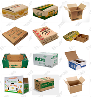 Línea de Producción Automática de Cajas de Cartón Corrugado, Impresora de Cajas de Cartón, Máquina Troqueladora