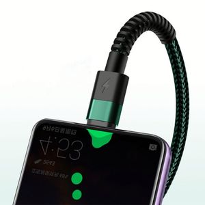 <b>Type</b> <b>C</b> Power <b>Adapter</b> Cable Nylon Data Cables Fast Charging Micro/USB-<b>C</b> Charger Cables - Product Image 5
