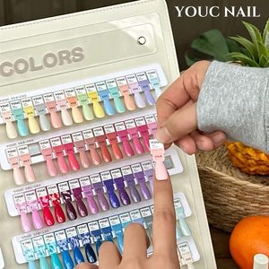 Nouveau Kit de Gels UV Solides Multicolores <span class=keywords><strong>YOUC</strong></span> 2026 – 150 Couleurs Tendances de Haute Qualité 15ml pour Salons de Manucure – Vente en Gros ODM/OEM - Product Image 4
