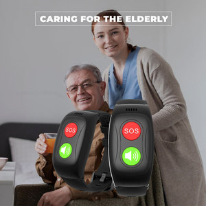 Montre intelligente VL17 avec géolocalisation, GPS, LBS, BLE5.0, positionnement intérieur, alarme de chute, SOS 4G, communication bidirectionnelle, soins aux personnes âgées - Product Image 2
