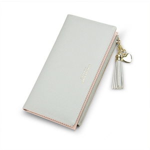 CARRKEN DELL'UNITÀ di elaborazione delle Donne di Cuoio Del Raccoglitore Del Sacchetto Della Chiusura Lampo Dell'annata <span class=keywords><strong>Femminile</strong></span> Borsa Del <span class=keywords><strong>Portafoglio</strong></span> Tasca Del Telefono del Supporto di Carta di Modo Lungo Delle Donne Del Raccoglitore - Product Image 4