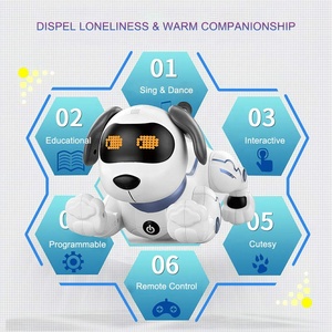 Hot bán thông minh K16 điện điều khiển từ xa Pet Robot Dog bé tương tác điện tử RC Puppy Robot đồ chơi cho trẻ em - Product Image 4