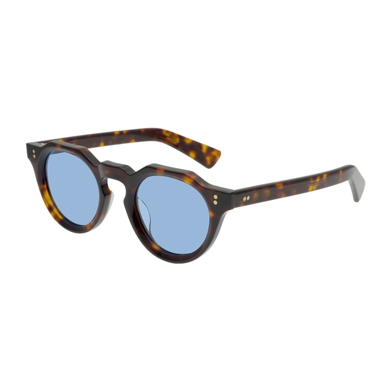 Monture écaille de tortue avec verres bleus