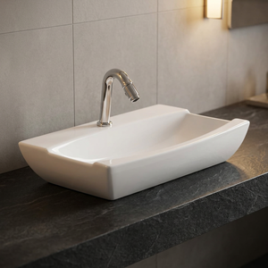 Ivory Ceramic <b>Round</b> Countertop Wash Basin <b>Table</b> <b>Top</b> Bathroom Sink Lavabo Vanity Basin Modern Design - Product Image 2
