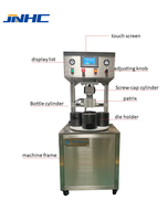Machine de capsulage pneumatique automatique sous vide-Scellant pour bocaux en plastique et couvercles en métal Vis à torsion pour bouteilles en verre Boîtes