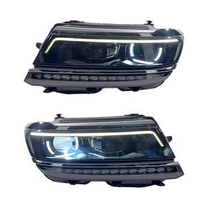 YU GUANG pour <span class=keywords><strong>Volkswagen</strong></span> <span class=keywords><strong>Tiguan</strong></span> Version USA 2017-2020 Mise à niveau des phares USA VW <span class=keywords><strong>Tiguan</strong></span> <span class=keywords><strong>Allspace</strong></span> Phare LED complet Phare avant DRL - Product Image 1