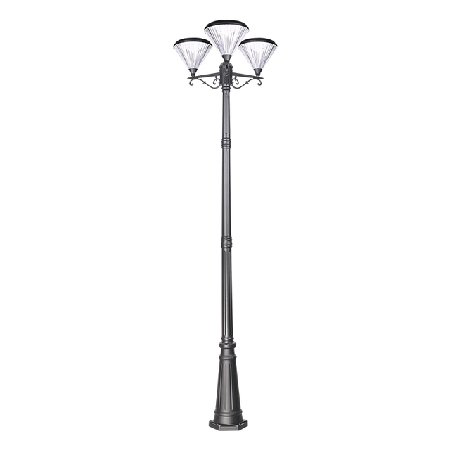 Modern Solar LED Garden Light IP67 Die-Cast Aluminium Park Lawn Outdoor Decoration Light Stake