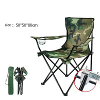Fauteuil pliable adapté pour les voyages en plein air Camping Pêche Plage Chaise pliante portable