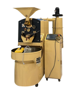 Mesin Pemanggang Kopi Berkualitas Terbaik Gold Roast 1kg Toper Yoshan Myr Ethiopia dengan Kipas Pembuangan
