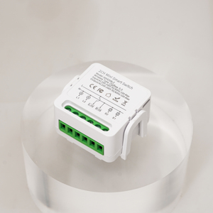 SIXWGH Zigbee 3,0 interruptor inteligente 2-Gang 10A 240V doble Polo funciona para Tuya <span class=keywords><strong>Alexa</strong></span> Google Home para iluminación inteligente a través de Smart Life - Product Image 6