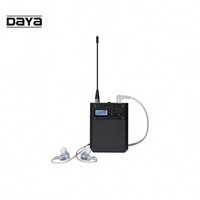 Monitor In-Ear nirkabel terbaik putih 75db Sistem Monitor 2-Channel untuk ponsel Minimum 1 pesanan