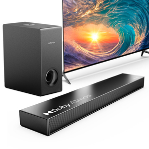 ULTIMEA Soundbar per Smart TV con Dolby Atmos, Sistema Audio Surround 3D per Altoparlanti TV, Soundbar 2.1 per TV con Subwoofer - Product Image 1