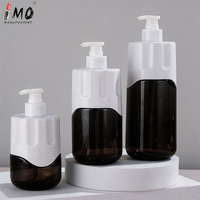 Flacon pompe en plastique vide pour lotion, shampoing, huile cosmétique, savon pour les mains, gel douche, nettoyant visage et parfum