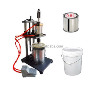 Machine à sceller les couvercles de grands seaux pneumatique manuelle de 1 à 25L Machine à sceller les couvercles de seaux en plastique - Product Image 3