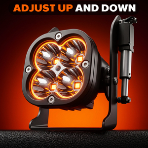 Faro Ausiliario LED Universale da 3,5 Pollici con Regolazione dell'Angolo e Rotazione Verticale per Auto, SUV e Fuoristrada - Product Image 1