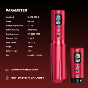 Máquina <span class=keywords><strong>de</strong></span> tatuaje <span class=keywords><strong>de</strong></span> pluma <span class=keywords><strong>de</strong></span> <span class=keywords><strong>micropigmentación</strong></span> profesional La mejor máquina <span class=keywords><strong>de</strong></span> tatuaje rotativa con batería <span class=keywords><strong>de</strong></span> litio Uso <span class=keywords><strong>de</strong></span> aguja desechable - Product Image 3