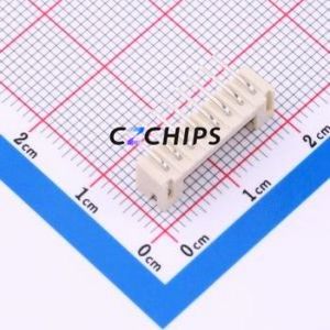ZX-PH2.0-8PWZ-GW Wire-to-Board Pin Header Bent Lead Through Hole,P=2mm Connector 1x8P 2mm Right Angle Insert PH - Product Image 2