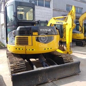 Petite pelle sur chenilles japonaise d'occasion personnalisée de qualité supérieure Koomatsu PC78US avec 7.8 tonnes pour divers besoins de construction - Product Image 4