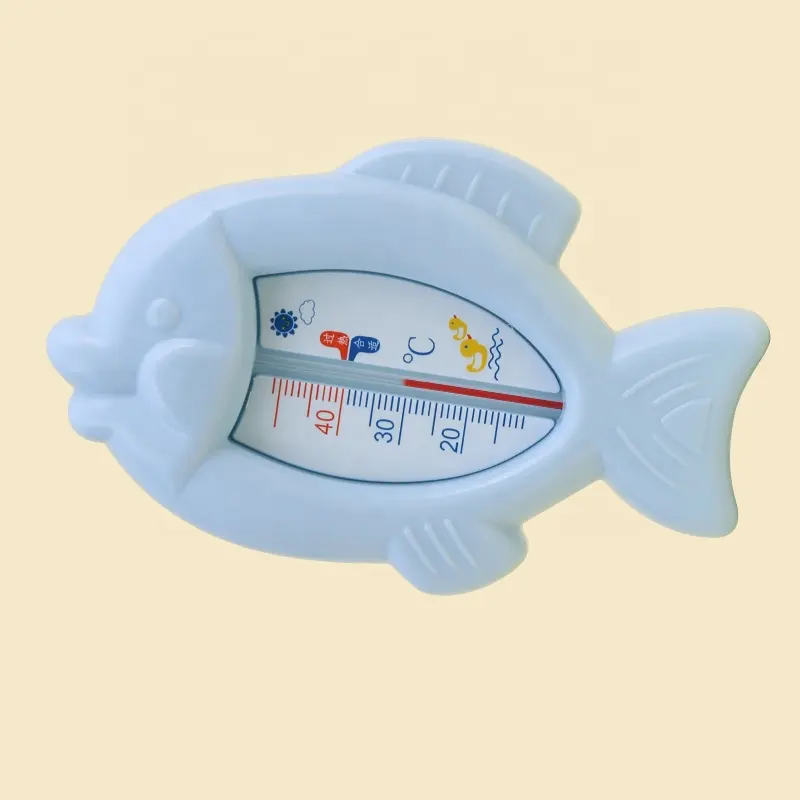 Ikan Yang Indah Bentuk Bayi Mandi Shower Air Pengukur Suhu Termometer Anak-anak Mandi Termometer