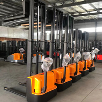 Chariot élévateur à palettes électrique ETERLIFT 1,5 tonne, hauteur de levage 1600 mm, jambes larges, largeur de fourche 550/685 mm, utilisation en intérieur
