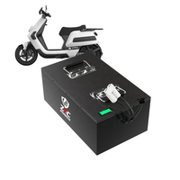 Batterie au lithium rechargeable personnalisée N1S 60V 30Ah 50Ah avec BMS, compatible avec les cyclomoteurs/motos/scooters électriques