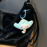 En gros, Porte-clés pendentifs mignons et amusants en peluche, thème fruits de mer et vie marine (coquillage), petits, pour sacs, souvenirs touristiques créatifs