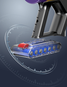 Auf Lager in den USA: 550W 45kPa Staubsauger mit Herausnehmbarem Akku für bis zu 55 Minuten Laufzeit, 3 Einstellbare Modi und Abnehmbaren Teilen, Stielstaubsauger - Product Image 4