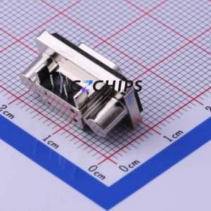 MUSBB15134 USB Connector Bent Lead Through Hole Connector Mini-B USB 2.0 Female Right Angle Insert - Product Image 2