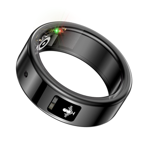 Bague Intelligente IA SR116 avec Enregistreur Vocal, Traducteur, Assistant IA, Notes de Réunion, Suivi de Santé – Bague Connectée Intelligente - Product Image 3