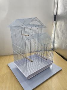 Dekoratif tel asılı kuş üreme kafesi - Product Image 2