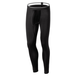 Pantalones cálidos de invierno para <span class=keywords><strong>hombre</strong></span>, pantalón largo John, separación tipo bala, mallas térmicas ajustadas funcionales, ropa interior térmica, pantalón - Product Image 5