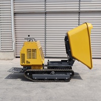 Selbst laden der Mini-Dumper-Lader 1200kg Kapazität Crawler Dump Truck Rotation für Industrie Landwirtschaft Motor Core Component