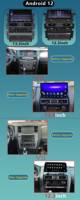 Radio kemudi mobil kontrol dasbor LCD rakitan untuk Nissan Patrol Y62 Armada 2010-2022 layar Android GPS Kit Interior