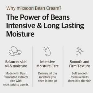 Crème <span class=keywords><strong>pour</strong></span> le visage <span class=keywords><strong>hydratante</strong></span> à la crème de soja naturelle Mixsoon, crème apaisante douce <span class=keywords><strong>pour</strong></span> les peaux sensibles - Product Image 3