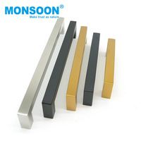 Poignées de tiroir pour armoire, poignées de porte de placard de chambre à coucher, poignées en acier inoxydable en forme de T pour armoire, porte de cuisine