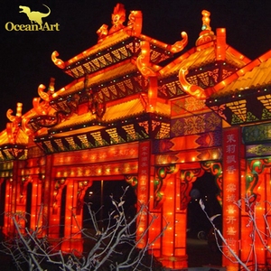 中国传统纸灯笼环保工艺品灯笼新年装饰和灯笼灯展 - Product Image 4