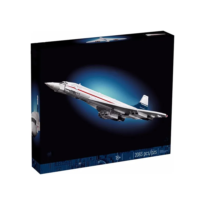 Hot Selling LaiNan 80318 10318 2083PCS Concorde spacecraft building block puzzle toy holiday gift birthday gift