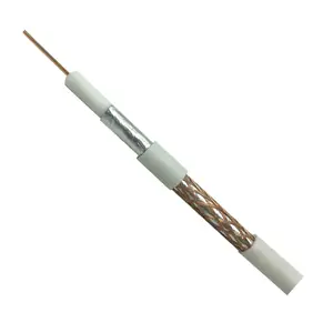 Rg59 RG6 Cáp Mini 75 Ohm CATV cáp đồng trục