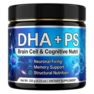 Poudre de DHA et de PS en gros, sur mesure, pour <span class=keywords><strong>le</strong></span> soutien cérébral et cognitif, complément nutritionnel pour adultes, certifié ISO, compatible végétalien - Product Image 1