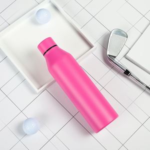 Bouteille isotherme minimaliste américaine, tasse en acier inoxydable avec corde pour le sport quotidien et les voyages décontractés - Product Image 6
